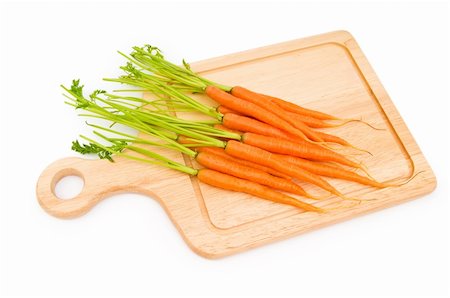 simsearch:400-04243170,k - Fresh carrots isolated on the white Stock Photo - Budget Royalty-Free & Subscription, Code: 400-04285918