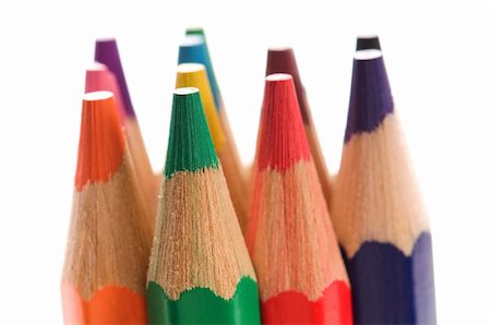 color pencils Stock Photo - Budget Royalty-Free & Subscription, Code: 400-04286448