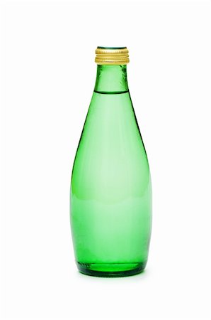 simsearch:400-06796544,k - Bottles of water isolated on the white Stock Photo - Budget Royalty-Free & Subscription, Code: 400-04286626