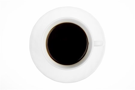 simsearch:400-05153477,k - cup of coffee isolated on white background Photographie de stock - Aubaine LD & Abonnement, Code: 400-04287533