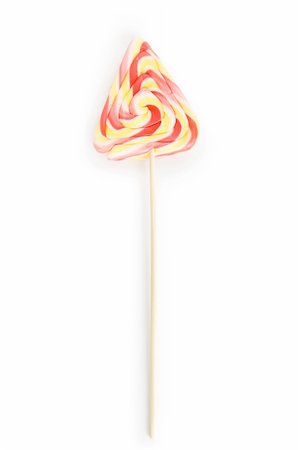 simsearch:400-05254874,k - Colourful lollipop isolated on the white background Stock Photo - Budget Royalty-Free & Subscription, Code: 400-04288266