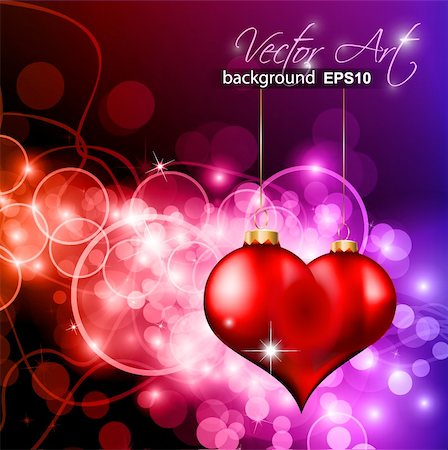 simsearch:400-05736913,k - Abstract Colorful Background For Valentine's day Flyer Photographie de stock - Aubaine LD & Abonnement, Code: 400-04288365