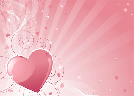 simsearch:400-05885929,k - Abstract Valentines Day background with hearts. Place for copy\text Foto de stock - Super Valor sin royalties y Suscripción, Código: 400-04288719