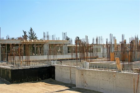 rebañar - Building  and construction site. Stock Photo - Budget Royalty-Free & Subscription, Code: 400-04289030