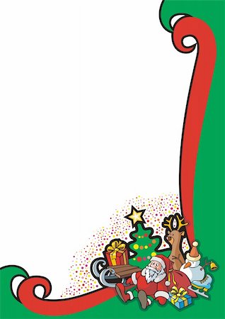 simsearch:400-04195359,k - Christmas background for a holiday card, with group of Christmas toys, vector illustration Foto de stock - Super Valor sin royalties y Suscripción, Código: 400-04280816