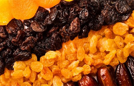 simsearch:400-07510855,k - dried apricots, raisins and  dates Photographie de stock - Aubaine LD & Abonnement, Code: 400-04282017