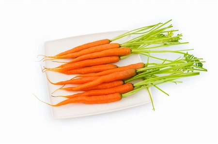 simsearch:400-04243170,k - Fresh carrots isolated on the white Stock Photo - Budget Royalty-Free & Subscription, Code: 400-04283492