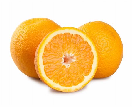 simsearch:400-08500819,k - fresh orange isolated on white Stock Photo - Budget Royalty-Free & Subscription, Code: 400-04294607