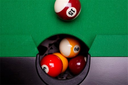 design background for club - Billiard, pool game concept. Balls on tabe! Stock Photo - Budget Royalty-Free & Subscription, Code: 400-04294723