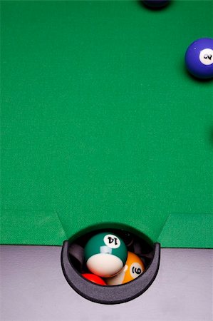 fikmik (artist) - Billiard, pool game concept. Balls on tabe! Foto de stock - Royalty-Free Super Valor e Assinatura, Número: 400-04294746