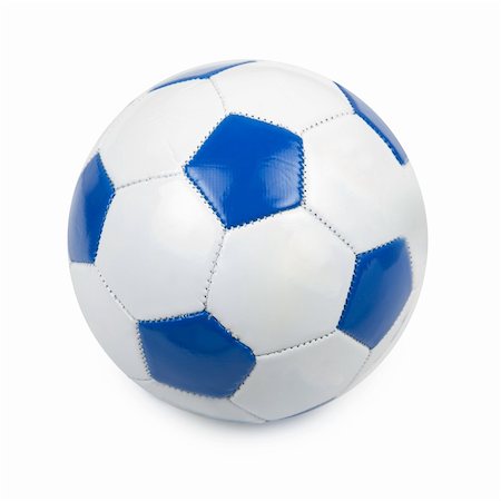 soccer field background - soccer ball isolated on a white background Stock Photo - Budget Royalty-Free & Subscription, Code: 400-04295264