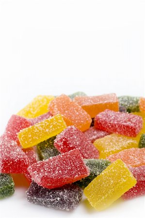 simsearch:400-04781520,k - delicious sweet candies in sugar. white background Photographie de stock - Aubaine LD & Abonnement, Code: 400-04295924