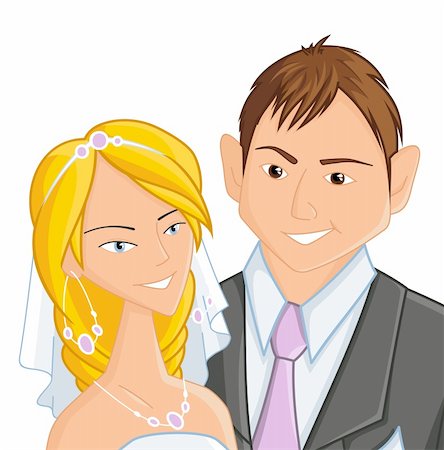 simsearch:400-06454333,k - wedding, vector illustration Stock Photo - Budget Royalty-Free & Subscription, Code: 400-04297233