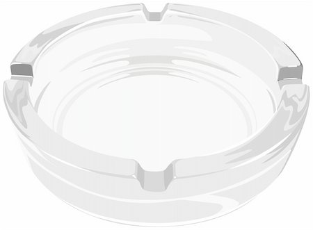 simsearch:400-05292494,k - Illustration of ashtray in vector. Stock Photo - Budget Royalty-Free & Subscription, Code: 400-04297300