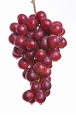 grapes isolated on white background Stock Photo - Budget Royalty-Free & Subscription, Code: 400-04297455