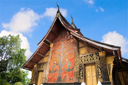 Wat Chiang Tong, Luang Prabang, Laos Stock Photo - Budget Royalty-Free & Subscription, Code: 400-04297814