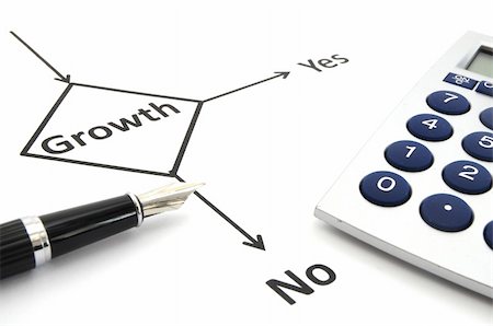 simsearch:400-04290721,k - business or finance concept with word growth in flow chart Fotografie stock - Microstock e Abbonamento, Codice: 400-04290562