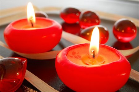 simsearch:400-05326817,k - bath decoration with red candles showing spa concept Stock Photo - Budget Royalty-Free & Subscription, Code: 400-04290764