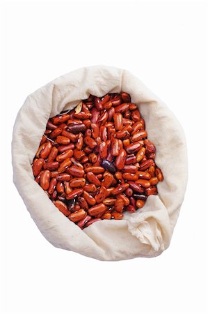 simsearch:400-05328786,k - red kidney beans isolated on white with space for text Fotografie stock - Microstock e Abbonamento, Codice: 400-04290978