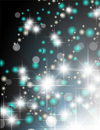 Festive square abstract background with stars descending Stock Photo - Budget Royalty-Free & Subscription, Code: 400-04291559