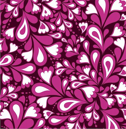 simsearch:400-05692643,k - Seamless splash pattern with hearts. Vector illustration Stock Photo - Budget Royalty-Free & Subscription, Code: 400-04292402