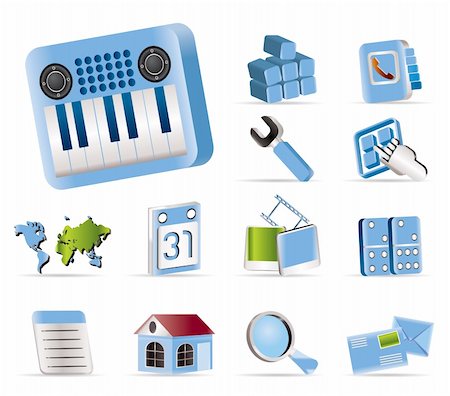 simsearch:400-04289956,k - Mobile Phone and Computer icon - Vector Icon Set Stock Photo - Budget Royalty-Free & Subscription, Code: 400-04292414