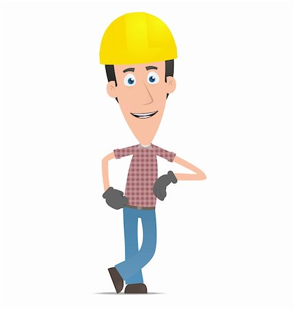 enterprise strength - Illustration of a cartoon cute character for use in presentations, etc. Stock Photo - Budget Royalty-Free & Subscription, Code: 400-04293918