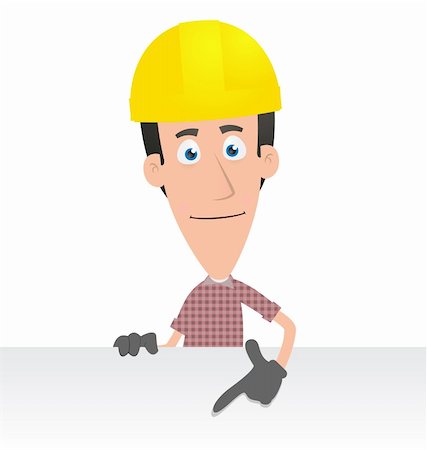 enterprise strength - Illustration of a cartoon cute character for use in presentations, etc. Stock Photo - Budget Royalty-Free & Subscription, Code: 400-04293943