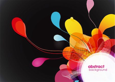 Abstract colored background. Foto de stock - Super Valor sin royalties y Suscripción, Código: 400-04305088