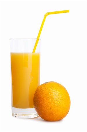 simsearch:400-03950882,k - orange juice isolated on white Stockbilder - Microstock & Abonnement, Bildnummer: 400-04305122