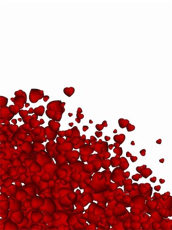 simsearch:400-04532691,k - Valentine background from heart confetti. EPS 8 vector file included Stockbilder - Microstock & Abonnement, Bildnummer: 400-04306303