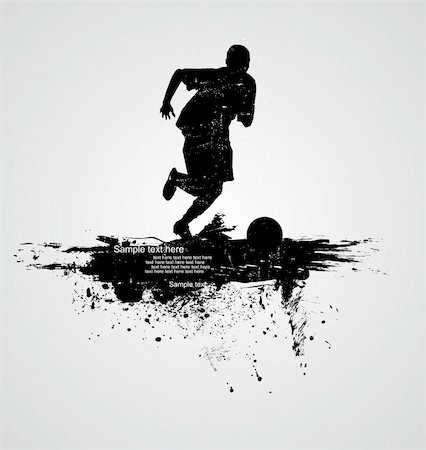 simsearch:400-04809582,k - soccer player vector Stock Photo - Budget Royalty-Free & Subscription, Code: 400-04307049