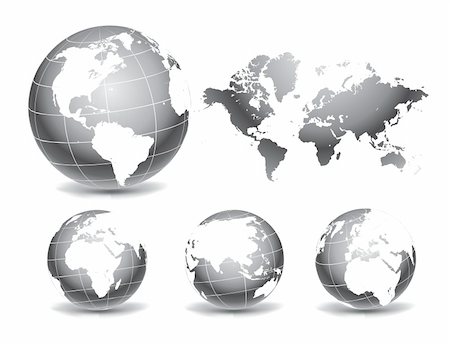 simsearch:400-05189002,k - Globe of the World Photographie de stock - Aubaine LD & Abonnement, Code: 400-04307042