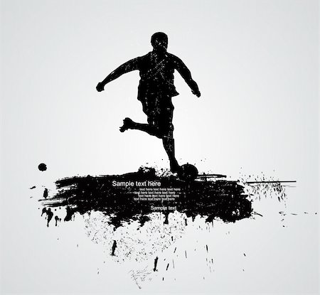 simsearch:400-04809582,k - soccer player vector Stock Photo - Budget Royalty-Free & Subscription, Code: 400-04307069