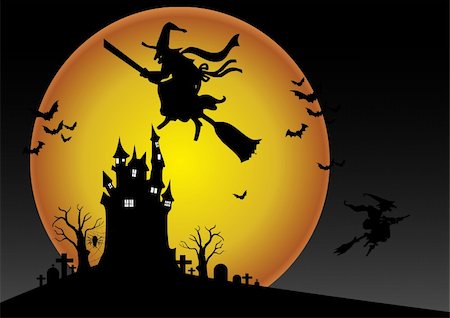 Halloween Background Stock Photo - Budget Royalty-Free & Subscription, Code: 400-04307120