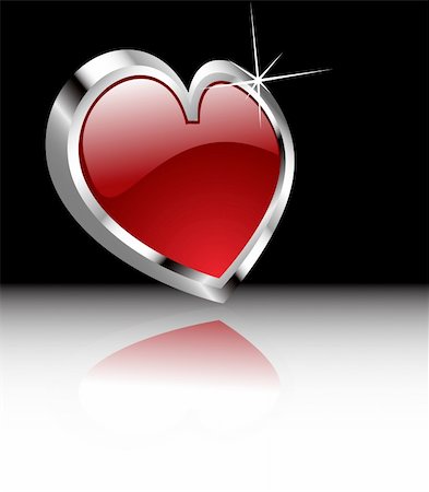 simsearch:400-04661261,k - the abstract vector valentine's hearts eps 8 Stock Photo - Budget Royalty-Free & Subscription, Code: 400-04307254