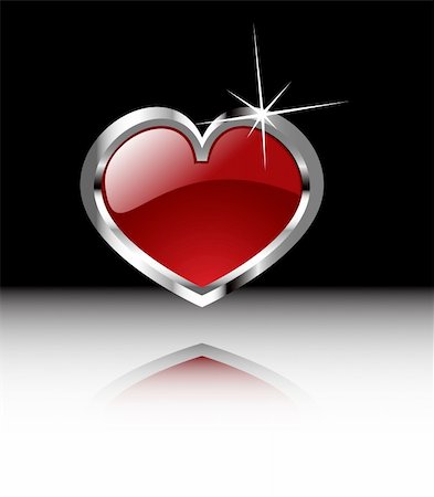 simsearch:400-04783263,k - the abstract vector valentine's hearts eps 8 Stock Photo - Budget Royalty-Free & Subscription, Code: 400-04307252