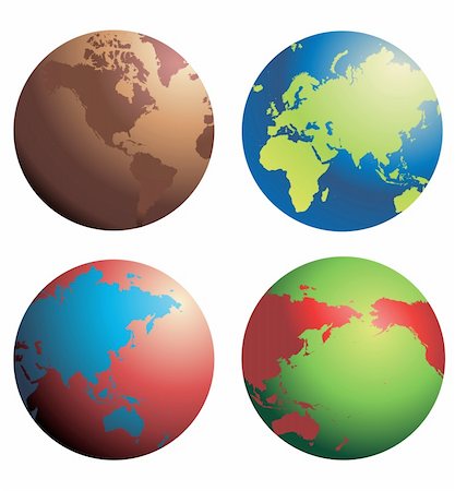 simsearch:400-05189002,k - Globe of the World Photographie de stock - Aubaine LD & Abonnement, Code: 400-04307579