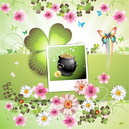 simsearch:400-05894214,k - St. Patrick's Day card design Stock Photo - Budget Royalty-Free & Subscription, Code: 400-04308207