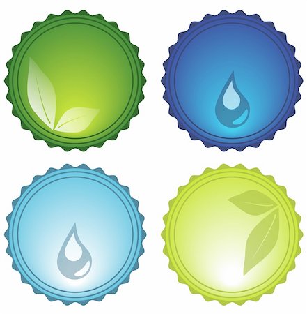 Vector Glassy Icons Stock Photo - Budget Royalty-Free & Subscription, Code: 400-04308420
