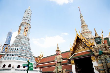 Guard Daemon - Royal Palace, Bangkok, Thailand. Stock Photo - Budget Royalty-Free & Subscription, Code: 400-04308498