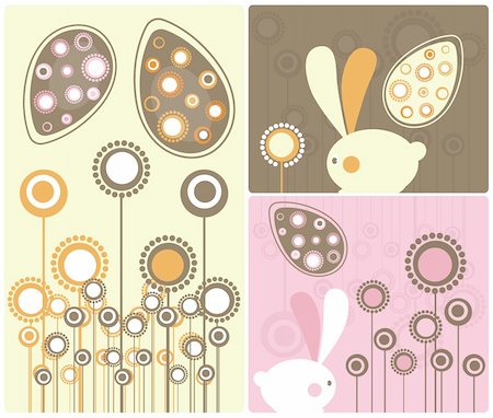 evestock (artist) - Easter Modern Twist Decor Element Vector Illustration . Eps 10. Foto de stock - Super Valor sin royalties y Suscripción, Código: 400-04308786