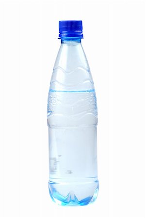 simsearch:400-04713076,k - Bottle of water isolated on the white Foto de stock - Super Valor sin royalties y Suscripción, Código: 400-04300541