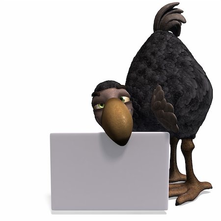 simsearch:400-05004156,k - very funny toon Dodo-bird. 3D rendering with clipping path and shadow over white Foto de stock - Royalty-Free Super Valor e Assinatura, Número: 400-04300714