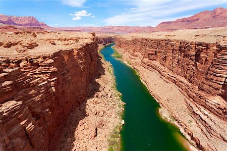 simsearch:400-08694885,k - Colorado River in Northern Arizona. View from the Navajo Bridge Photographie de stock - Aubaine LD & Abonnement, Code: 400-04301085