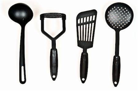 fuzzbones (artist) - Isolated group of kitchen utensils Photographie de stock - Aubaine LD & Abonnement, Code: 400-04302254