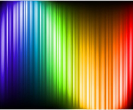 A rainbow colors abstract horizontal lines background. Stock Photo - Budget Royalty-Free & Subscription, Code: 400-04303097