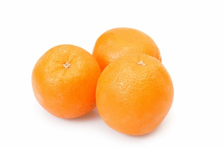 simsearch:400-05316300,k - three oranges, photo on the white background Stock Photo - Budget Royalty-Free & Subscription, Code: 400-04303509