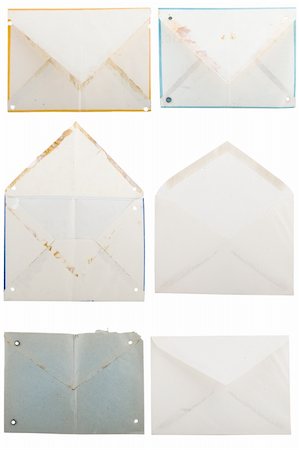 simsearch:400-05137422,k - different shape from old envelopes, vintage symbol of communication Stock Photo - Budget Royalty-Free & Subscription, Code: 400-04303574