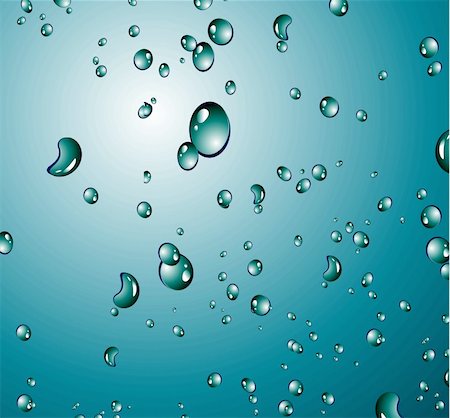 Liquid Drops Background with water on Christal Surface Effect Stock Photo - Budget Royalty-Free & Subscription, Code: 400-04303930